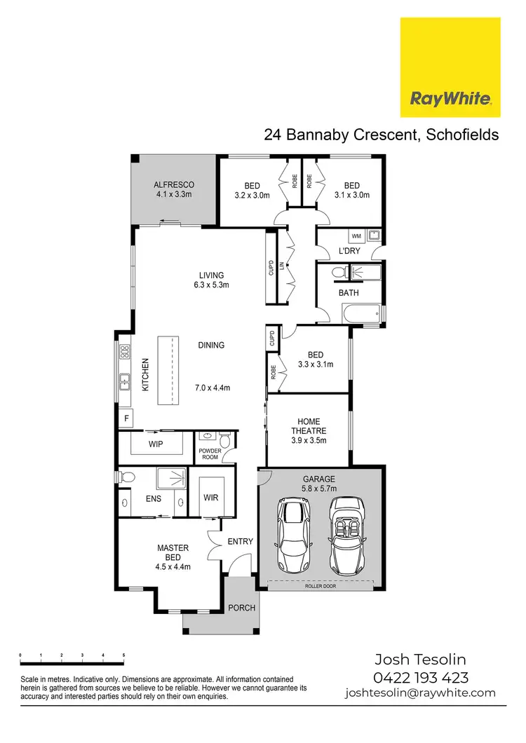 Floorplan of Homely house listing, 24 Bannaby Crescent, Schofields NSW 2762