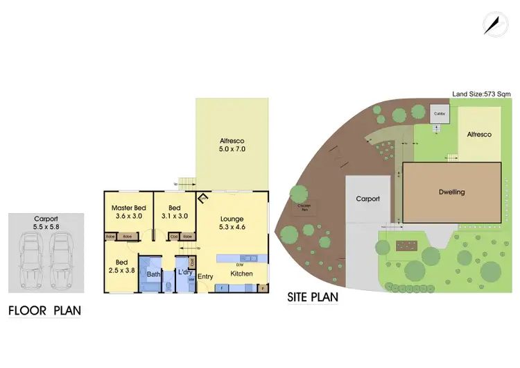 Floorplan of Homely house listing, 107 Meander Road, Hurstbridge VIC 3099