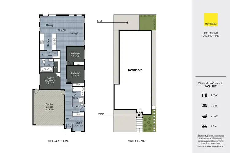 Floorplan of Homely house listing, 33 Nundroo Crescent, Wollert VIC 3750