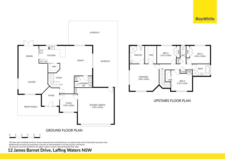 Floorplan of Homely house listing, 12 James Barnet Drive, Kelso NSW 2795
