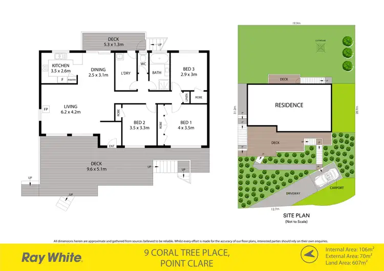 Floorplan of Homely house listing, 9 Coral Tree Place, Point Clare NSW 2250