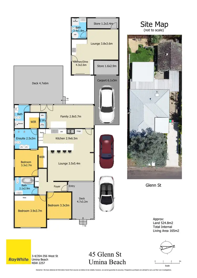 Floorplan of Homely house listing, 45 Glenn Street, Umina Beach NSW 2257