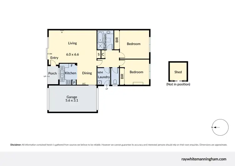 Floorplan of Homely villa listing, 39 Tilson Drive, Vermont VIC 3133