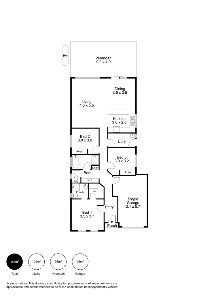Floorplan of Homely house listing, 11 Killara Street, Angle Park SA 5010