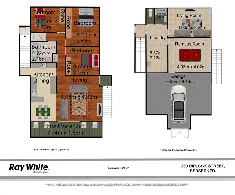 Floorplan of Homely house listing, 280 Diplock Street, Berserker QLD 4701