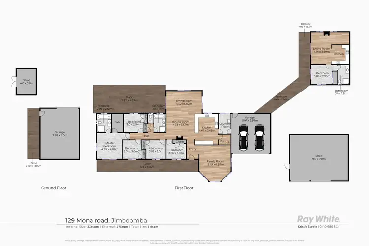 Floorplan of Homely house listing, 129-137 Mona Drive, Jimboomba QLD 4280