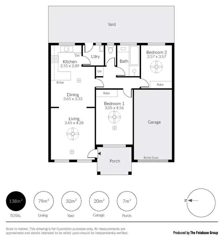 Floorplan of Homely unit listing, 2/36 Coorara Avenue, Payneham South SA 5070