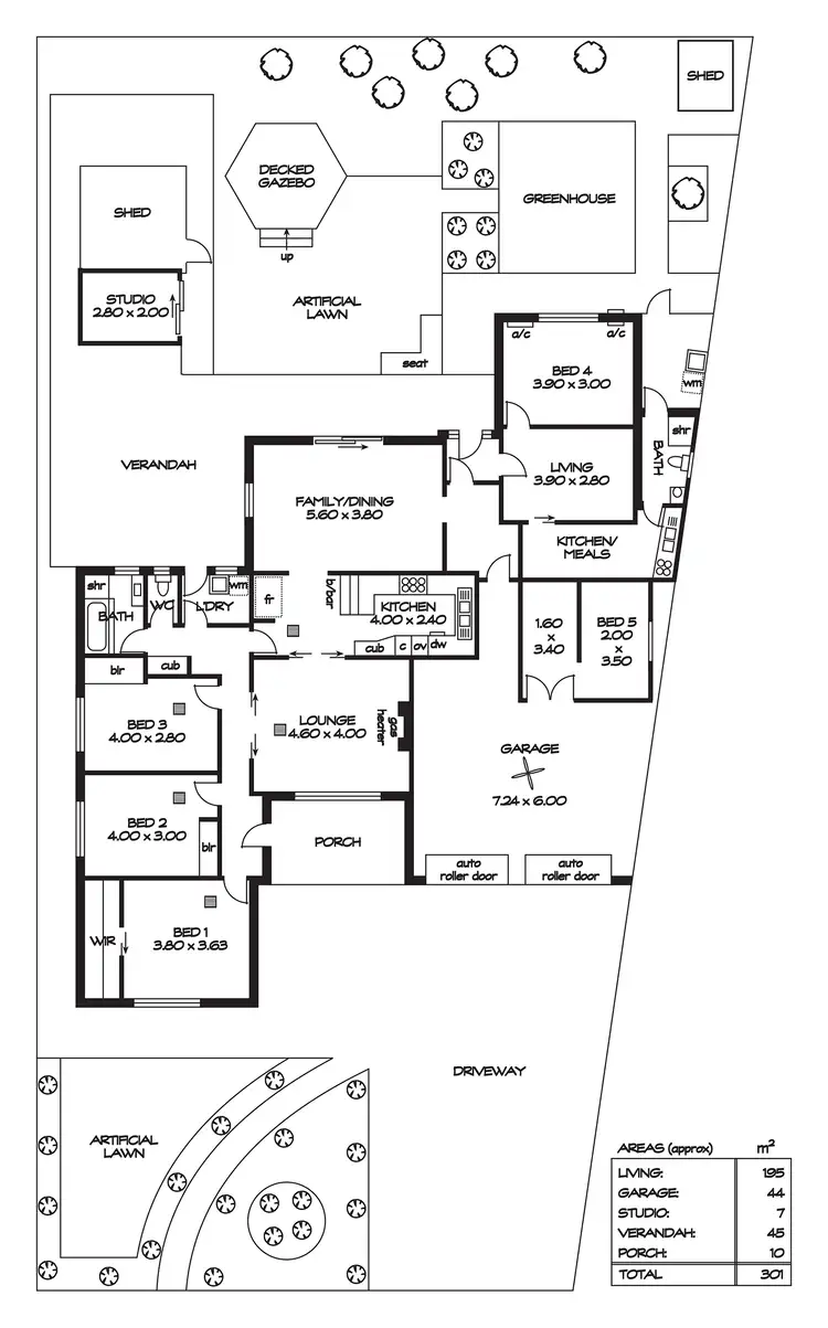 Floorplan of Homely house listing, 14 Dobson Drive, Pooraka SA 5095