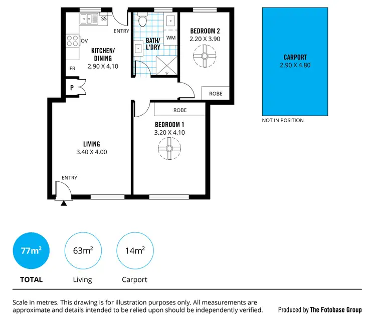 Floorplan of Homely house listing, 6/24 Bridge Street, Kensington SA 5068