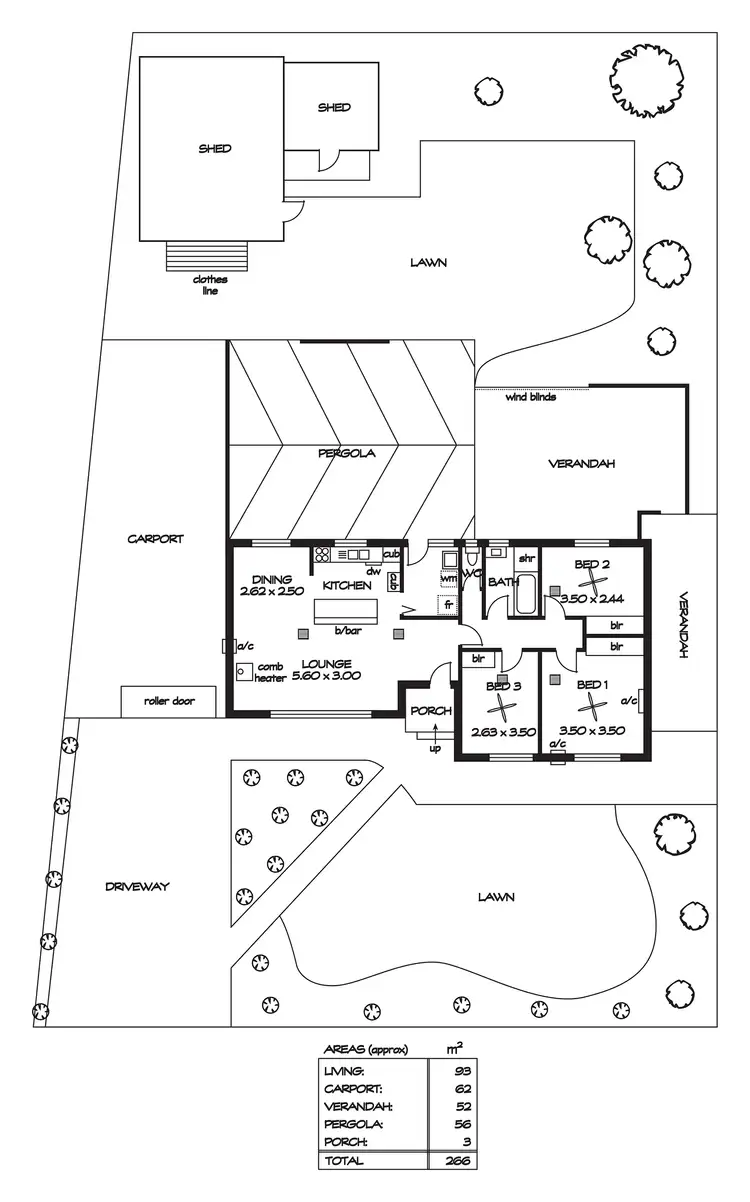 Floorplan of Homely house listing, 72 Campbell Road, Elizabeth Downs SA 5113