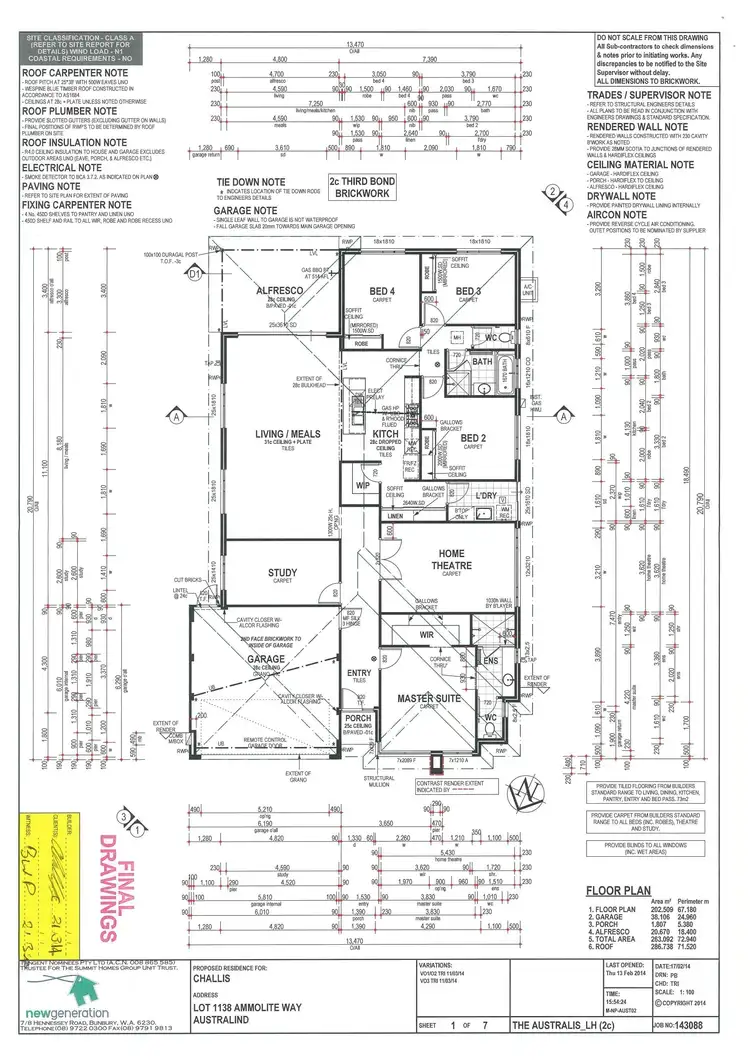 Floorplan of Homely house listing, 5 Ammolite Way, Australind WA 6233