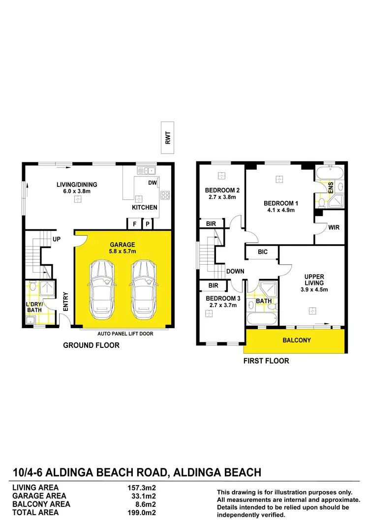 Floorplan of Homely house listing, 10/6 Aldinga Beach Road, Aldinga Beach SA 5173