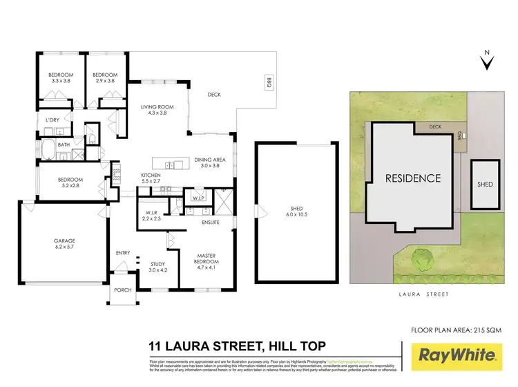 Floorplan of Homely house listing, 11 Laura Street, Hill Top NSW 2575
