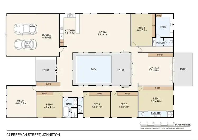Floorplan of Homely house listing, 24 Freeman Street, Johnston NT 832