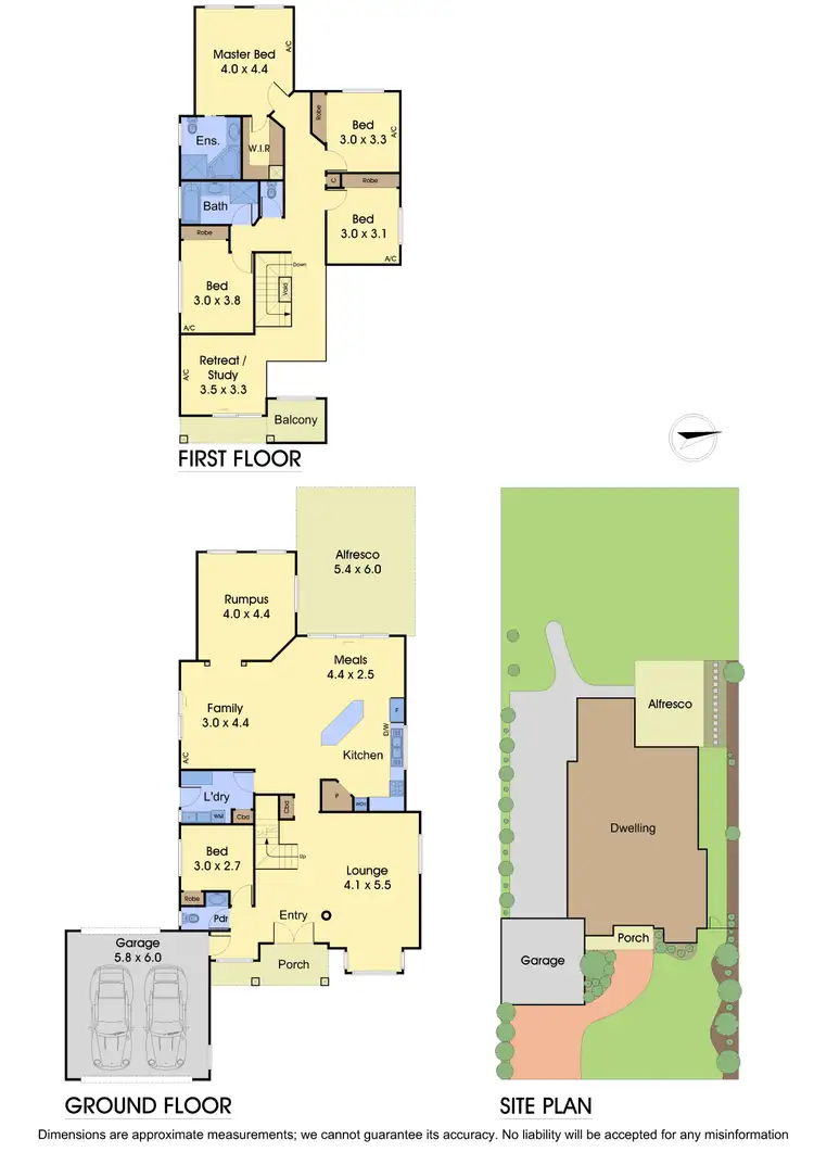 Floorplan of Homely house listing, 48 Pitfield Crescent, Rowville VIC 3178