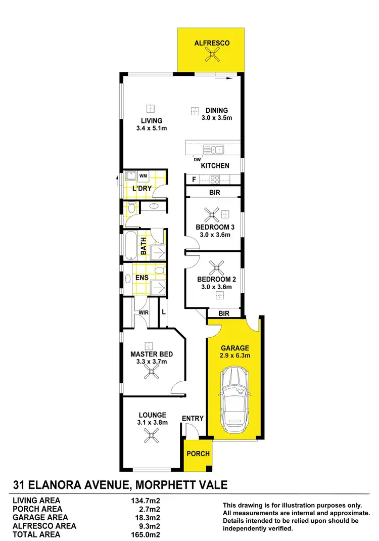 Floorplan of Homely house listing, 31 Elanora Avenue, Morphett Vale SA 5162