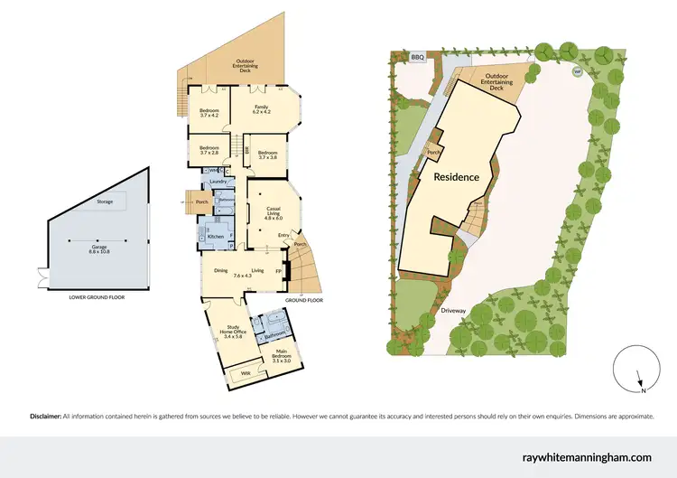 Floorplan of Homely house listing, 422 Canterbury Road, Forest Hill VIC 3131