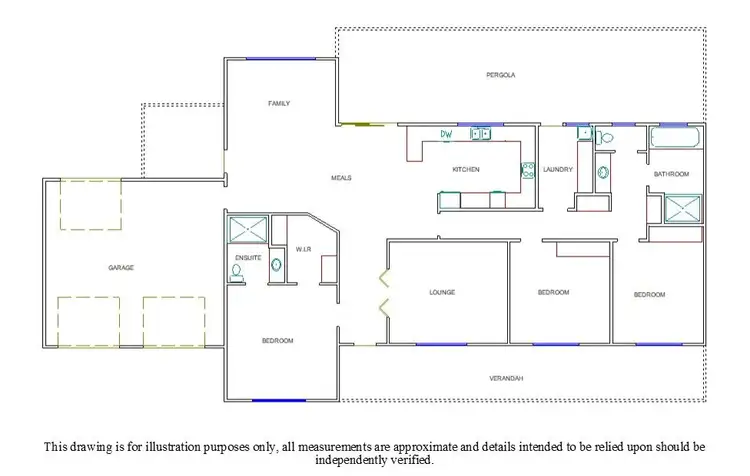 Floorplan of Homely house listing, 3 Thomas Court, Bordertown SA 5268