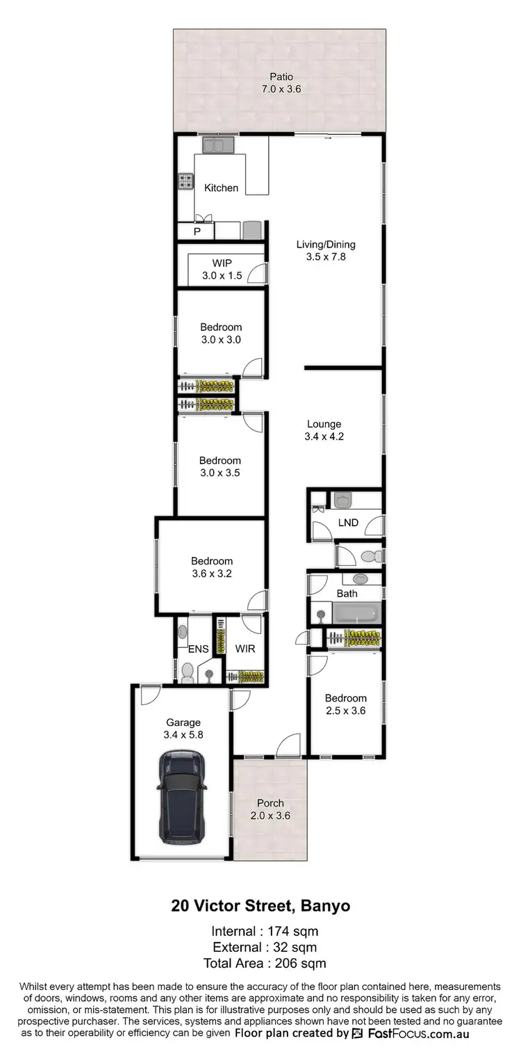 Floorplan of Homely house listing, 20 Victor Street, Banyo QLD 4014