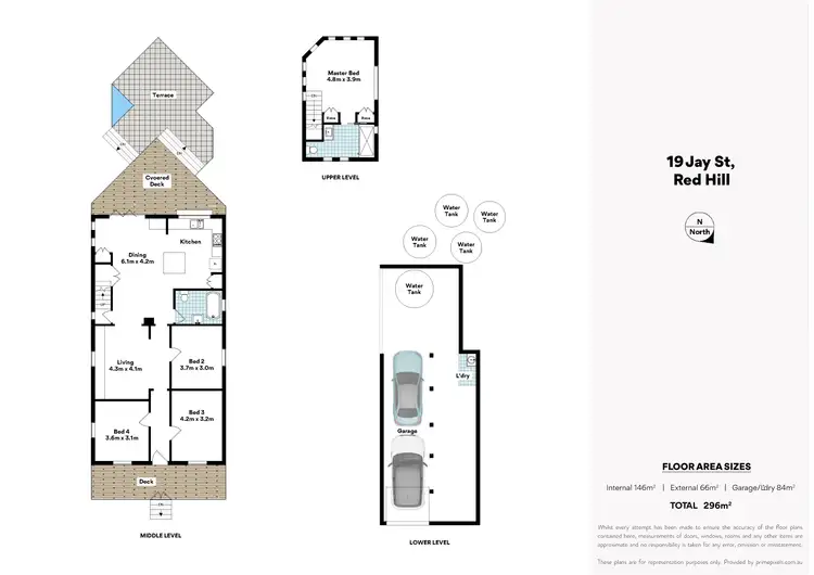 Floorplan of Homely house listing, 19 Jay Street, Red Hill QLD 4059