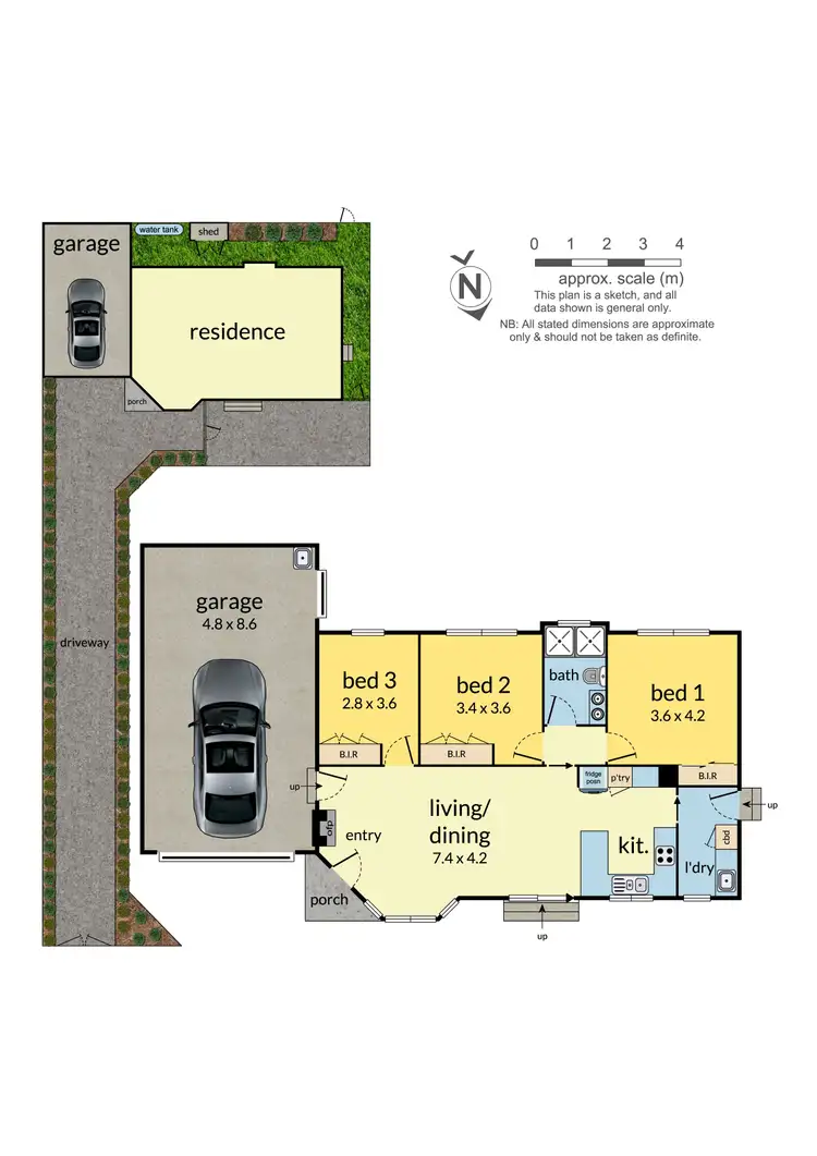 Floorplan of Homely unit listing, 2/40 Risdon Drive, Notting Hill VIC 3168