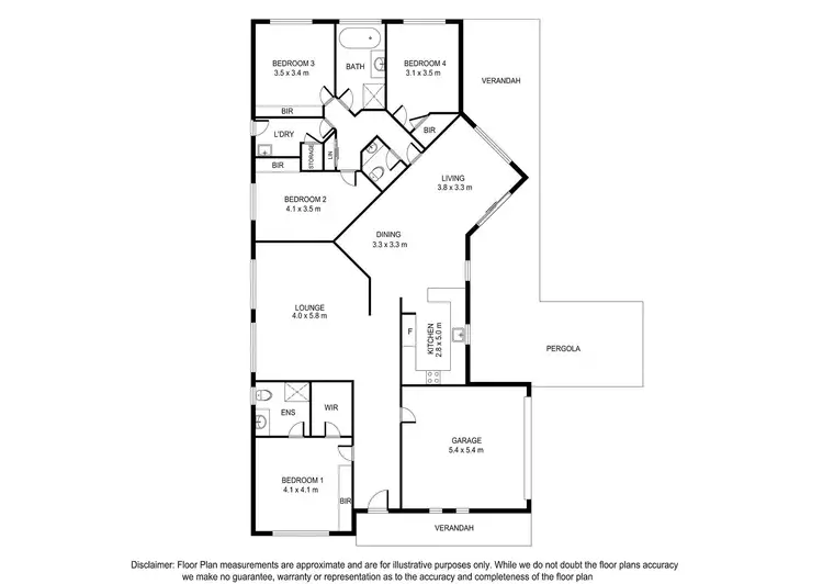 Floorplan of Homely house listing, 105 Jubilee Highway East, Mount Gambier SA 5290