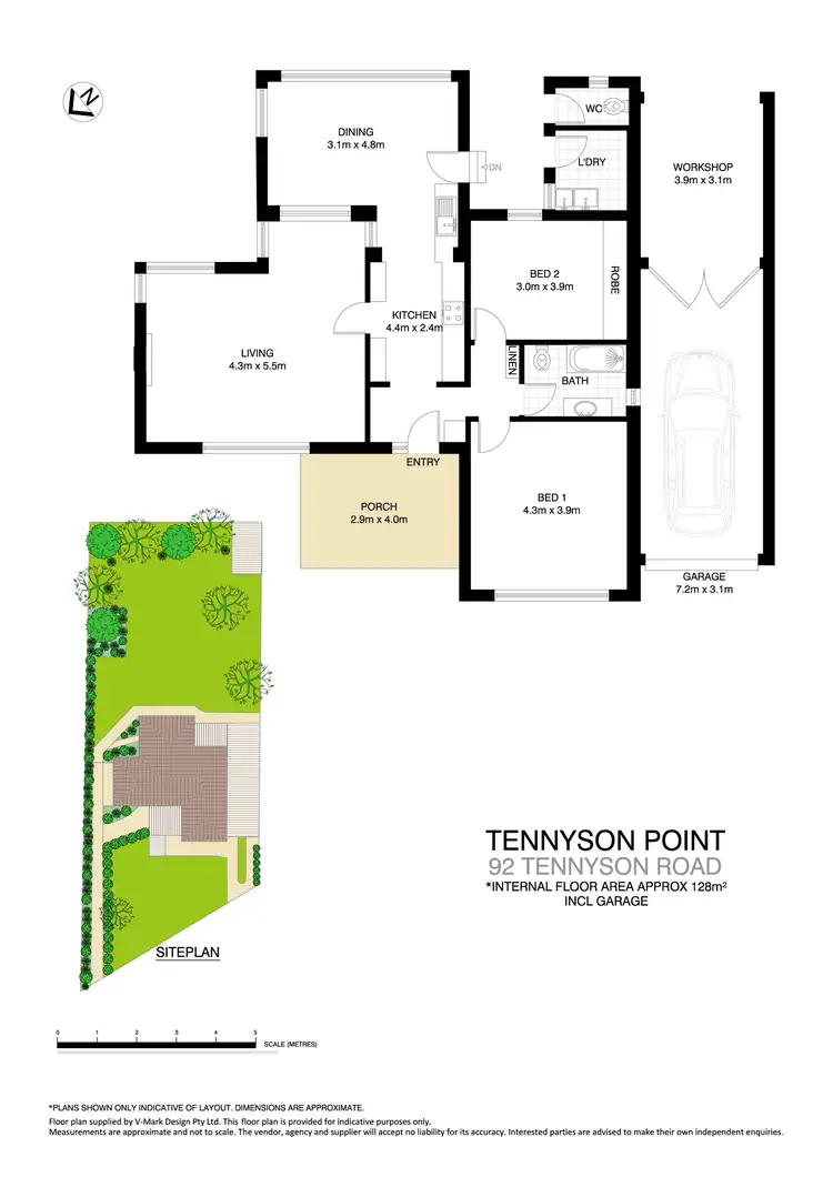 Floorplan of Homely house listing, 92 Tennyson Road, Tennyson Point NSW 2111