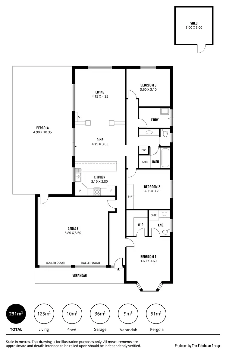 Floorplan of Homely house listing, 18 Rachel Circuit, Nairne SA 5252