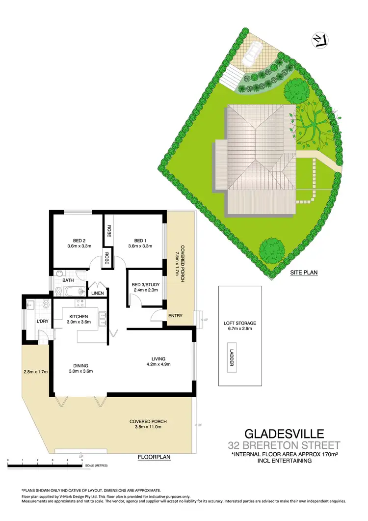Floorplan of Homely house listing, 32 Brereton Street, Gladesville NSW 2111
