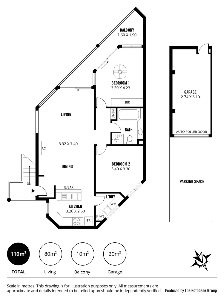 Floorplan of Homely apartment listing, 8/31 Formby Crescent, Port Adelaide SA 5015