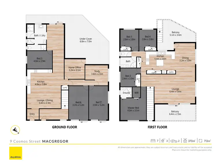 Floorplan of Homely house listing, 9 Cosmos Street, Macgregor QLD 4109