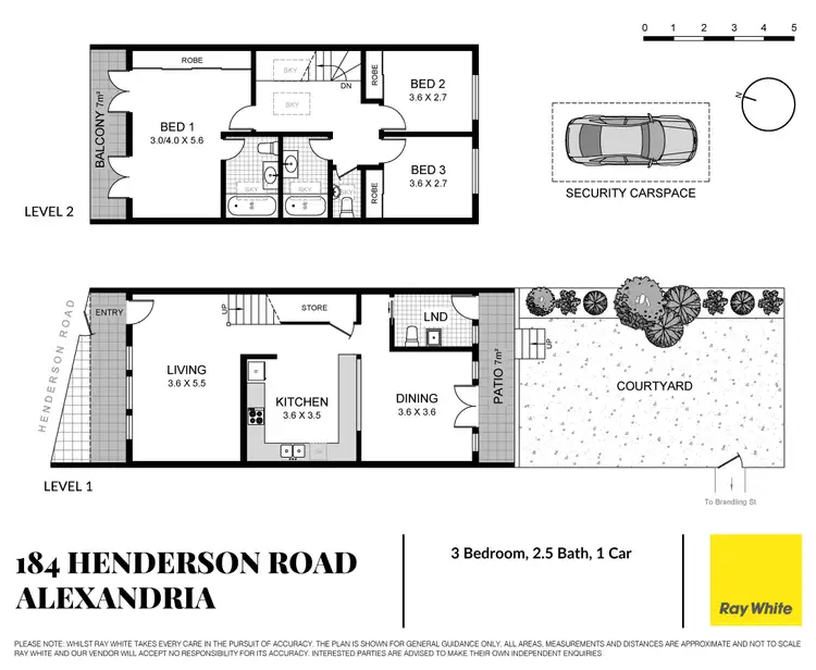 Floorplan of Homely house listing, 184 Henderson Road, Alexandria NSW 2015