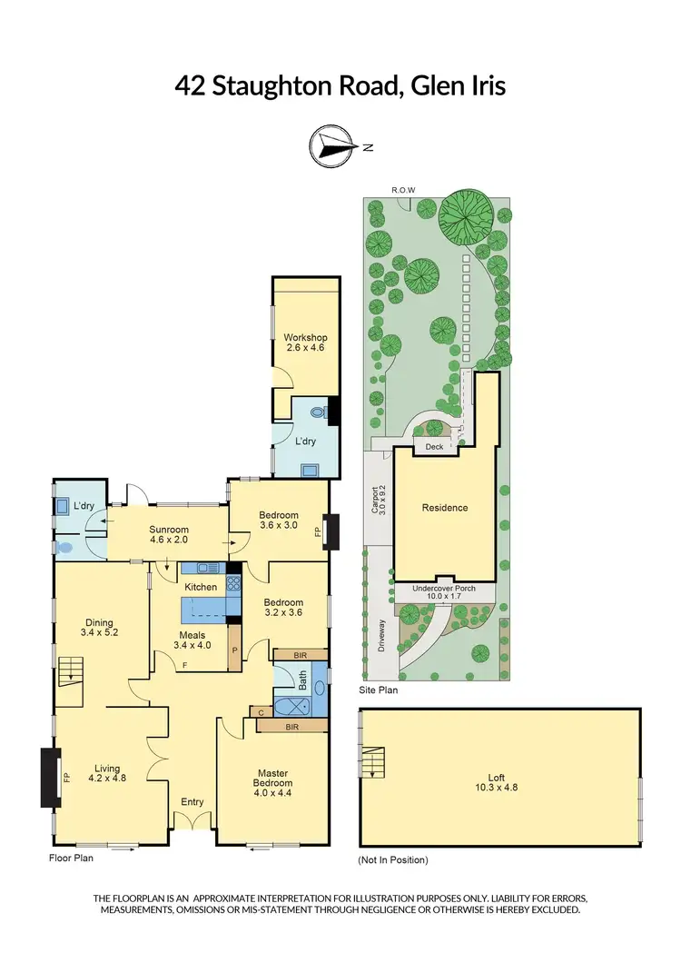 Floorplan of Homely house listing, 42 Staughton Road, Glen Iris VIC 3146