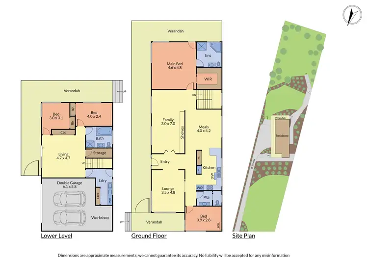 Floorplan of Homely house listing, 22 Baringa Road, Croydon North VIC 3136