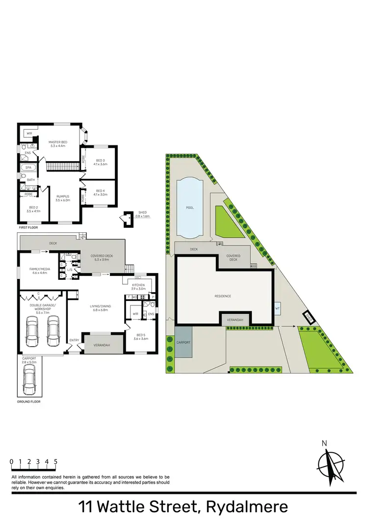 Floorplan of Homely house listing, 11 Wattle Street, Rydalmere NSW 2116