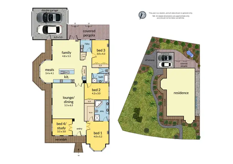 Floorplan of Homely house listing, 23 Goldentree Drive, Chirnside Park VIC 3116