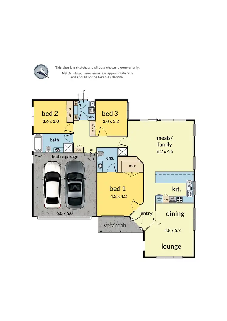 Floorplan of Homely unit listing, 3/298 Maroondah Highway, Croydon VIC 3136