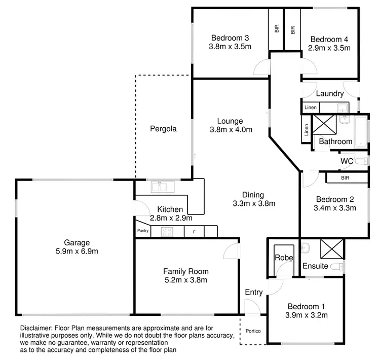 Floorplan of Homely house listing, 50 Matthew Flinders Way, Mount Gambier SA 5290