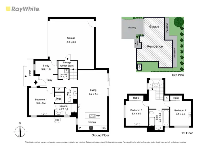 Floorplan of Homely townhouse listing, 2/40 Margot Street, Chadstone VIC 3148