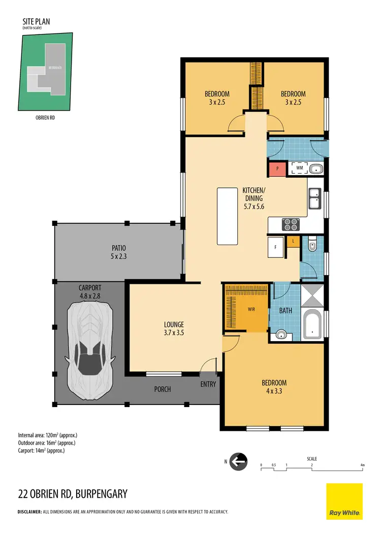 Floorplan of Homely house listing, 22 Obrien Road, Burpengary QLD 4505