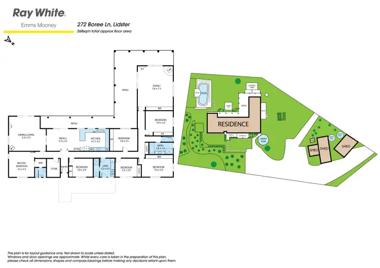 Floorplan of Homely rural property listing, 272 Boree Lane, Orange NSW 2800
