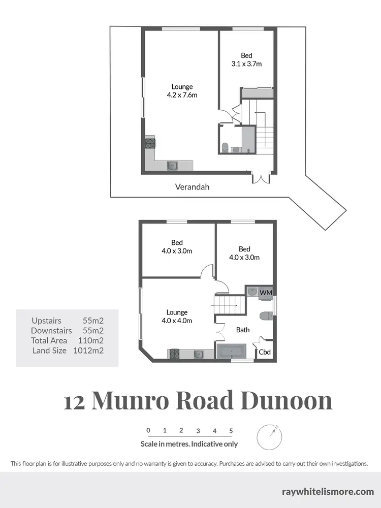 Floorplan of Homely house listing, 12 Munro Road, Dunoon NSW 2480