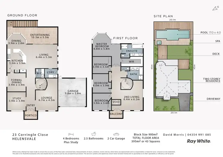 Floorplan of Homely house listing, 23 Corringle Close, Helensvale QLD 4212