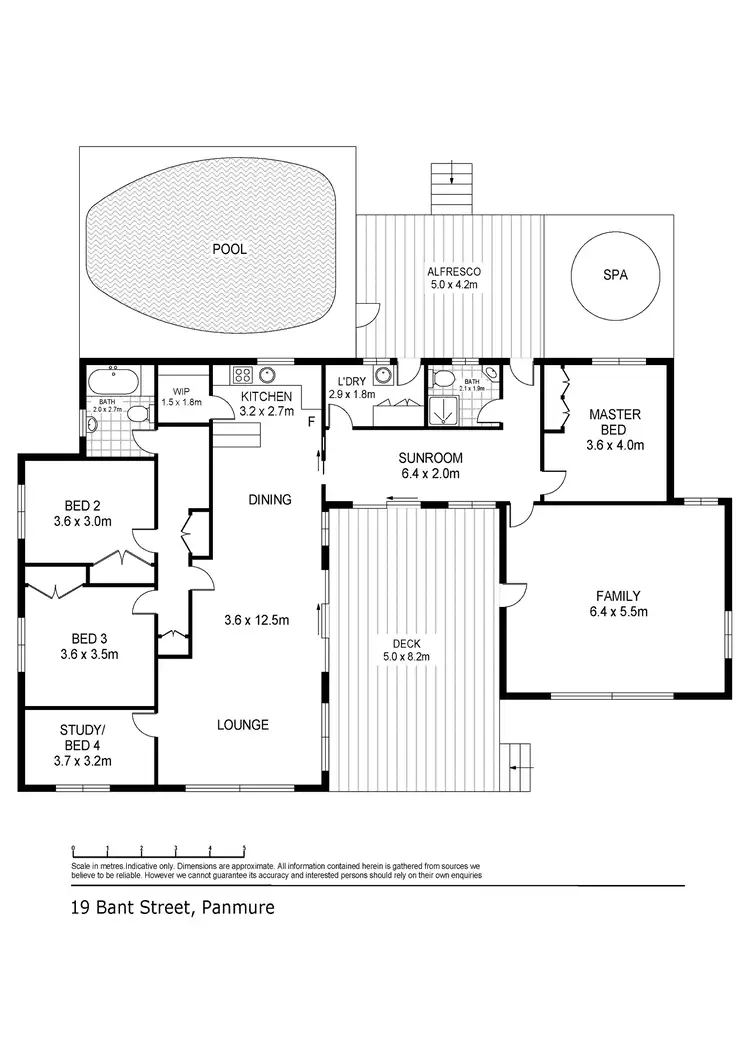 Floorplan of Homely house listing, 19 Bant Street, Panmure VIC 3265