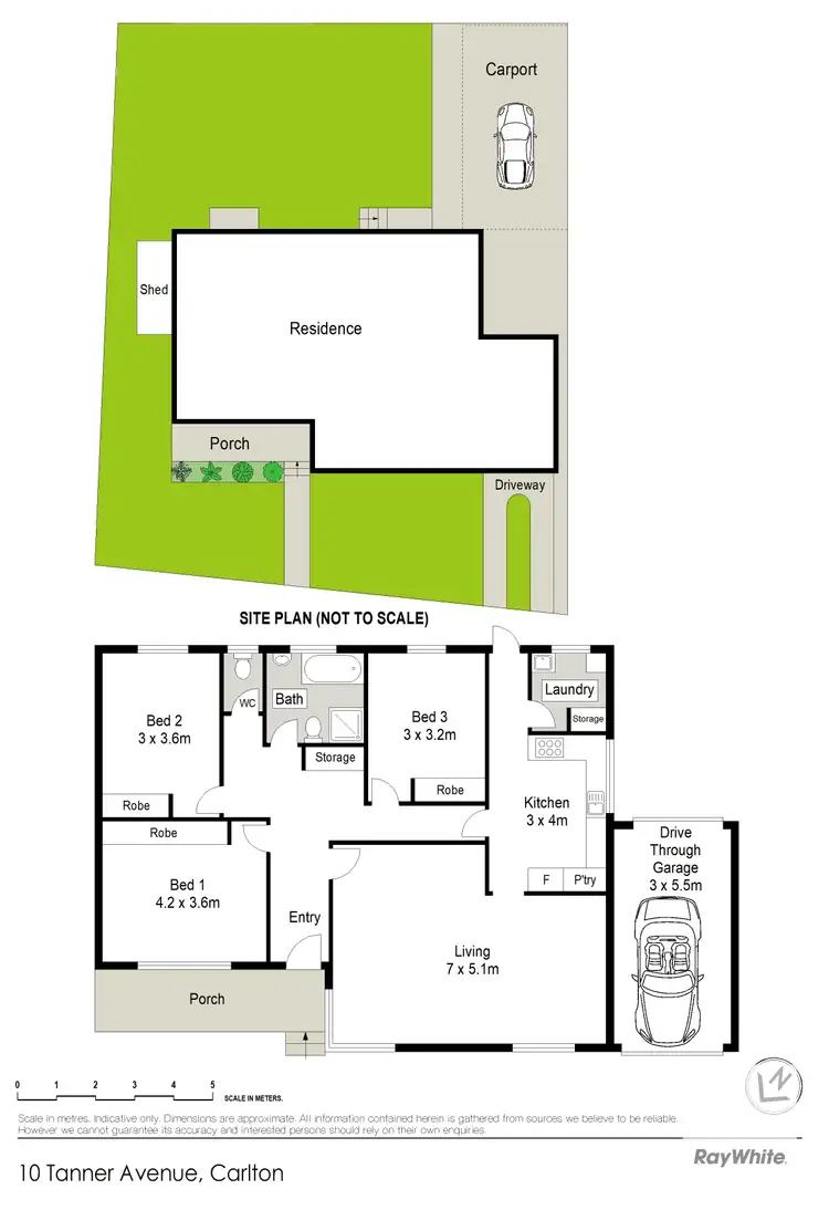 Floorplan of Homely house listing, 10 Tanner Avenue, Carlton NSW 2218