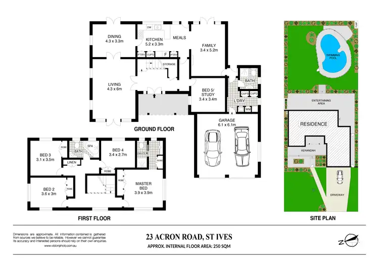Floorplan of Homely house listing, 23 Acron Road, St Ives NSW 2075