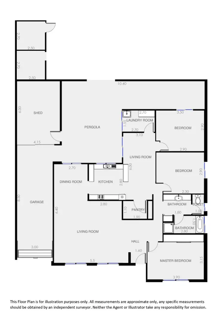 Floorplan of Homely house listing, 20 Norman Avenue, Normanville SA 5204