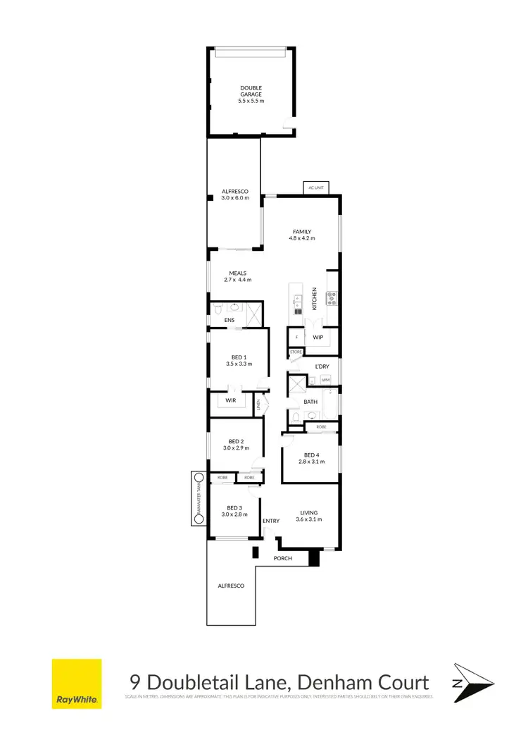 Floorplan of Homely house listing, 9 Doubletail Lane, Denham Court NSW 2565