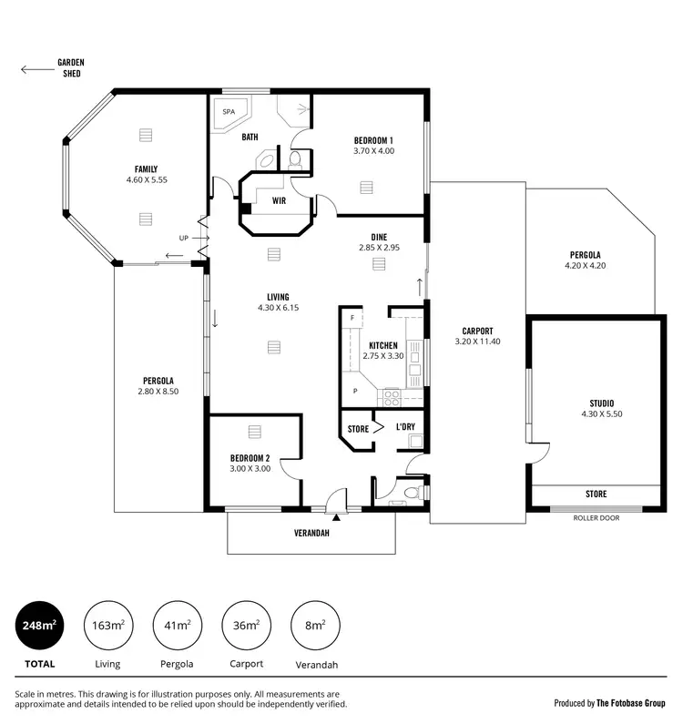 Floorplan of Homely house listing, 1 Boehm Drive, Hahndorf SA 5245