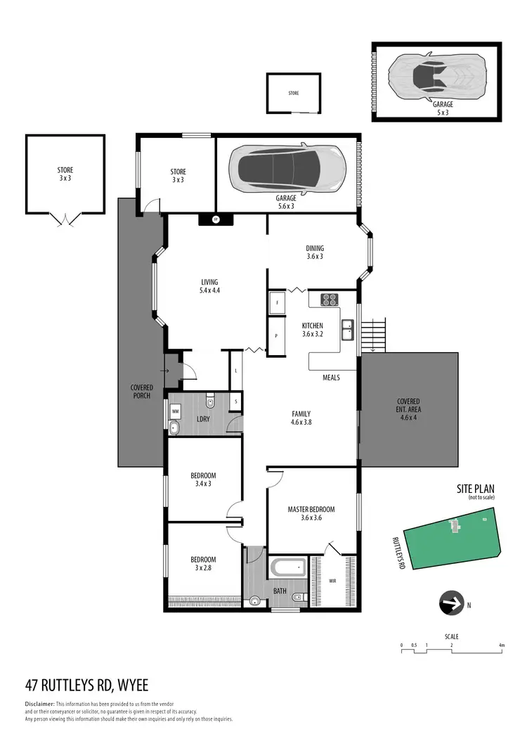 Floorplan of Homely house listing, 47 Ruttleys Road, Wyee NSW 2259